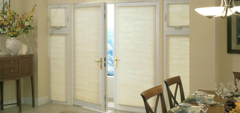 Good Housekeeping 3/8 Inch Double Cell Light Filtering Shades allow the a warm soft glow during the day and add privacy at night!