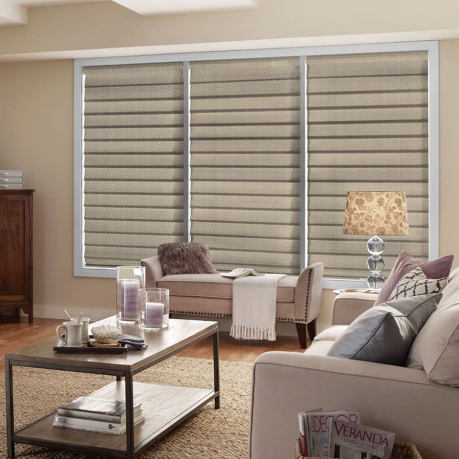 Adding a liner to your roman shades will make them more energy efficient