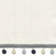 Decorative Roman Shades with Trims 1812