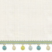Decorative Roman Shades with Trims 1812