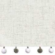 Decorative Roman Shades with Trims 1812