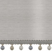 Decorative Roman Shades with Trims 1812