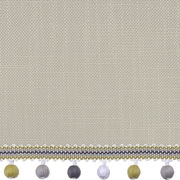 Decorative Roman Shades with Trims 1812