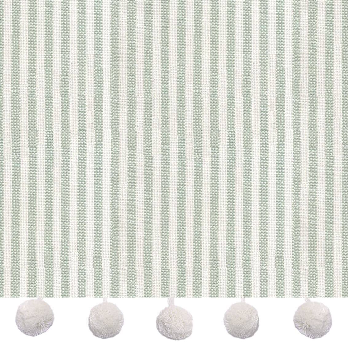 Mint Pinstripe & Chalk