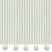 Decorative Roman Shades with Trims 1812