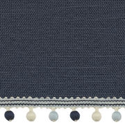 Decorative Roman Shades with Trims 1812