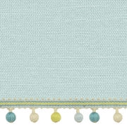 Decorative Roman Shades with Trims 1812