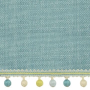 Decorative Roman Shades with Trims 1812