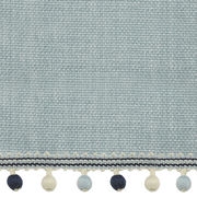 Decorative Roman Shades with Trims 1812