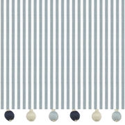 Decorative Roman Shades with Trims 1812