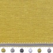 Decorative Roman Shades with Trims 1812