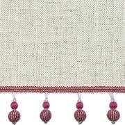 Decorative Roman Shades with Trims 1812