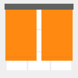 2 Blinds on 1 Headrail