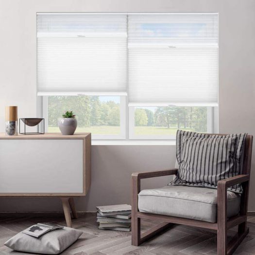 1/2" Double Cell Designer Light Filtering Trishade Shades