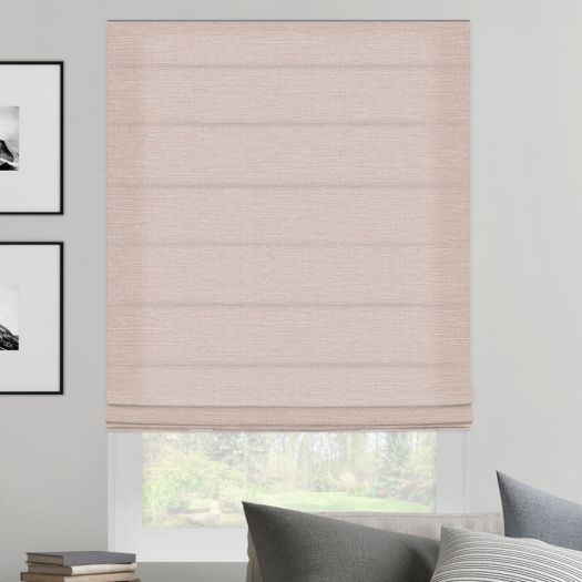 Classic Light Filtering Roman Shades Select Blinds Canada