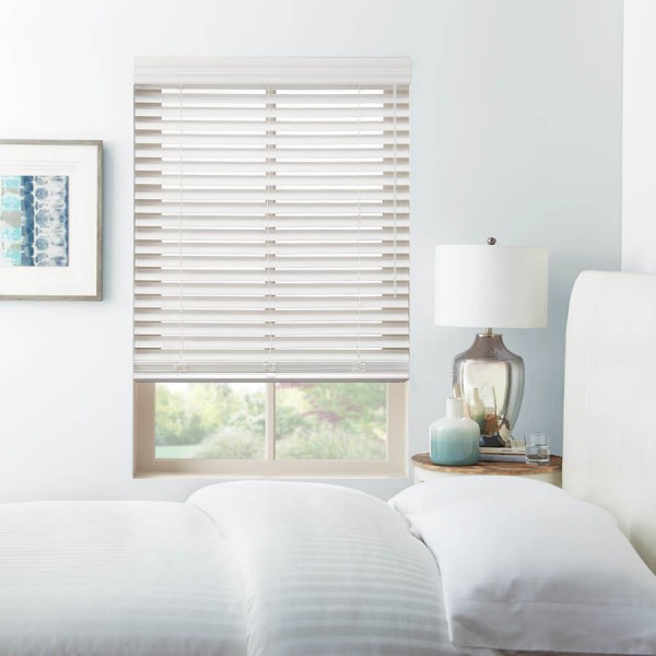 2 1/2" Designer Faux Wood Blinds 9389