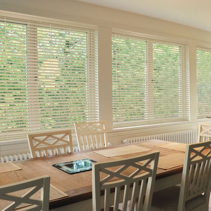 2" Designer Luxe Faux Wood Blinds 10704