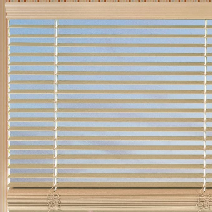 2" Designer Luxe Faux Wood Blinds 10709