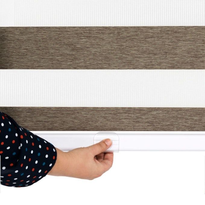 Value Room Darkening Zebra Blinds 8084