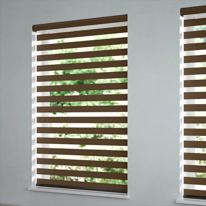 Value Room Darkening Zebra Blinds 7633