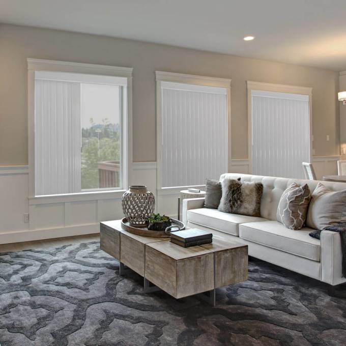 3 1/2" Designer Fabric Vertical Blinds 4819