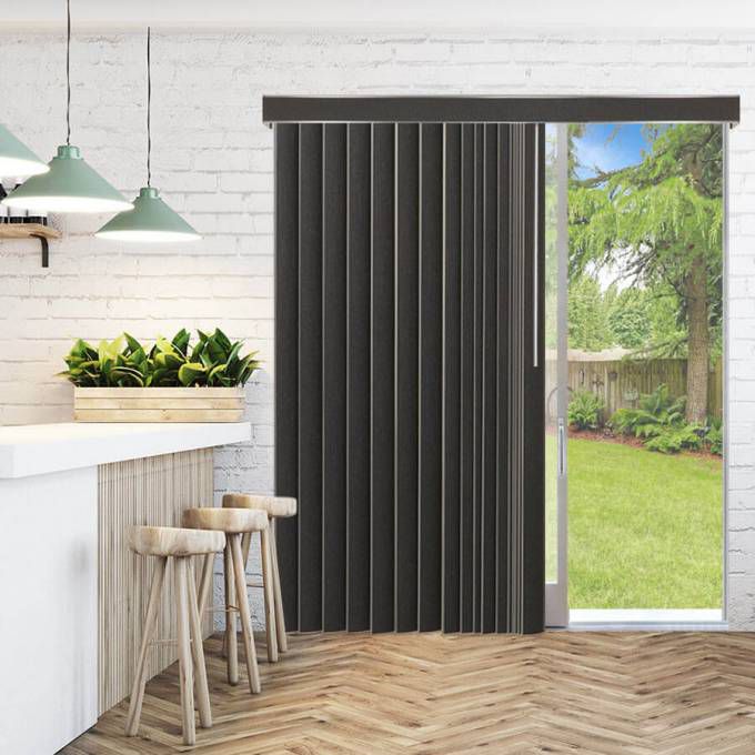 3 1/2" Designer Fabric Vertical Blinds 4820