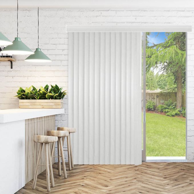 3 1/2" Premium Faux Wood Vertical Blinds 7281