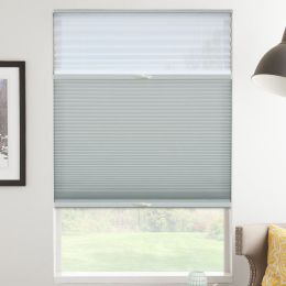 3/4" Single Cell Designer Light Filtering Trishade Honeycomb Shades