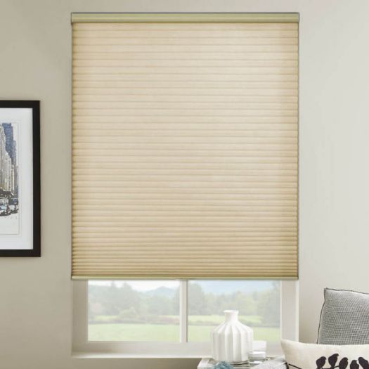 Designer Cordless Light Filtering Honeycomb Cellular Shades Select Blinds Canada