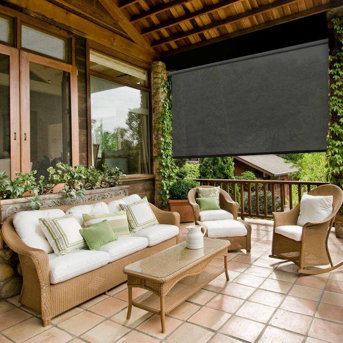 3% SheerWeave Value Outdoor Solar Roller Shades 5141