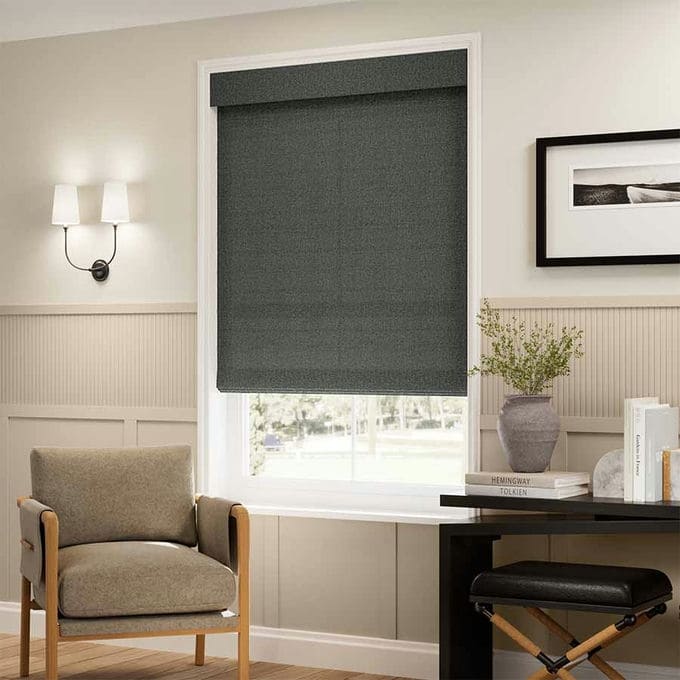 Boucle Roman Shades 9943