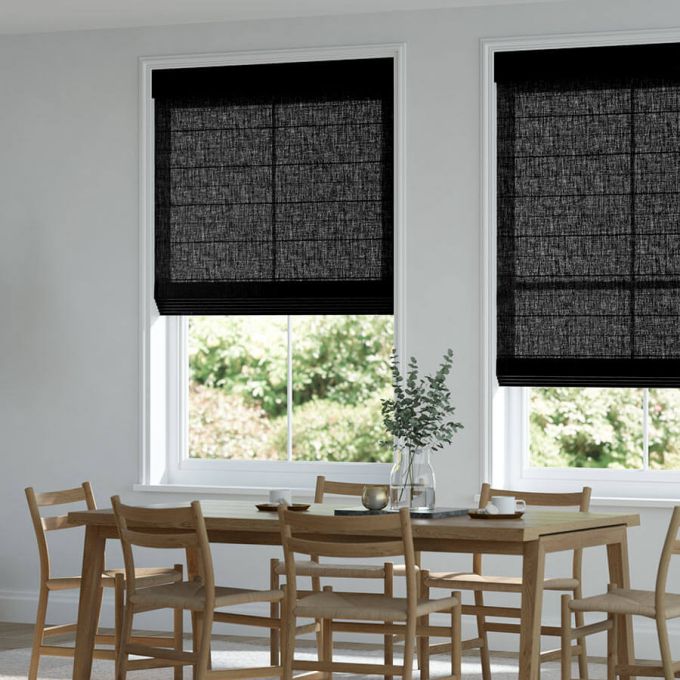 Classic Light Filtering Roman Shades | Select Blinds Canada