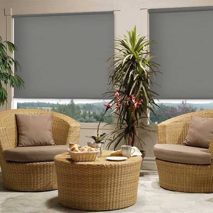 Classic Blackout Roller Shades 9530