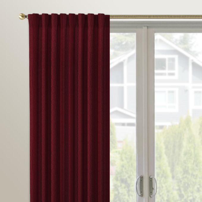 Designer Rod Pocket Custom Made Drapes