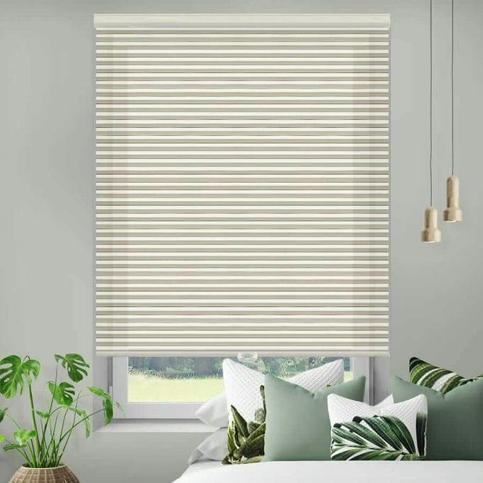Designer Double Cell Light Filtering Honeycomb Shades 4349
