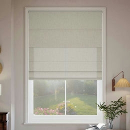 Designer Double Roman Shades