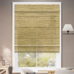 Designer Faux Woven Wood/Bamboo Shades