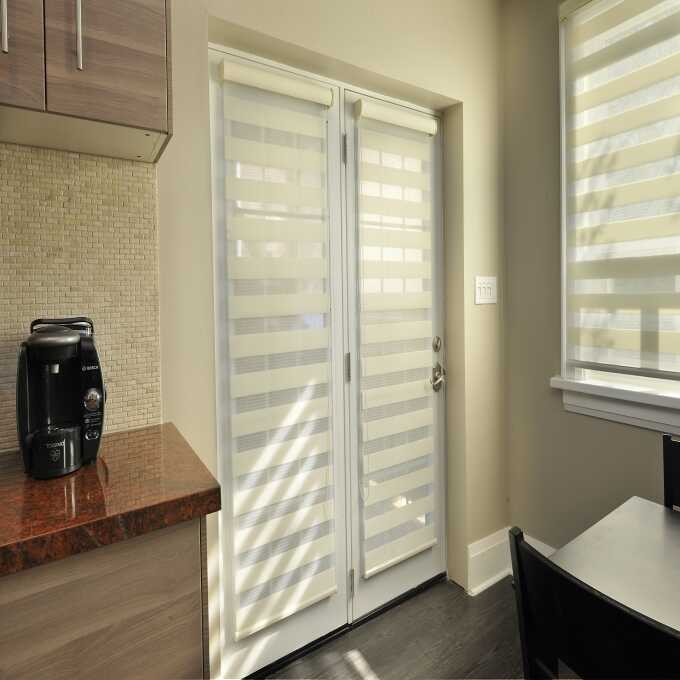 Designer Light Filtering Zebra Blinds 9442