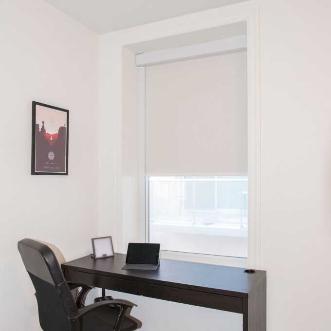 Designer Luxe Blackout Roller Shades 9428