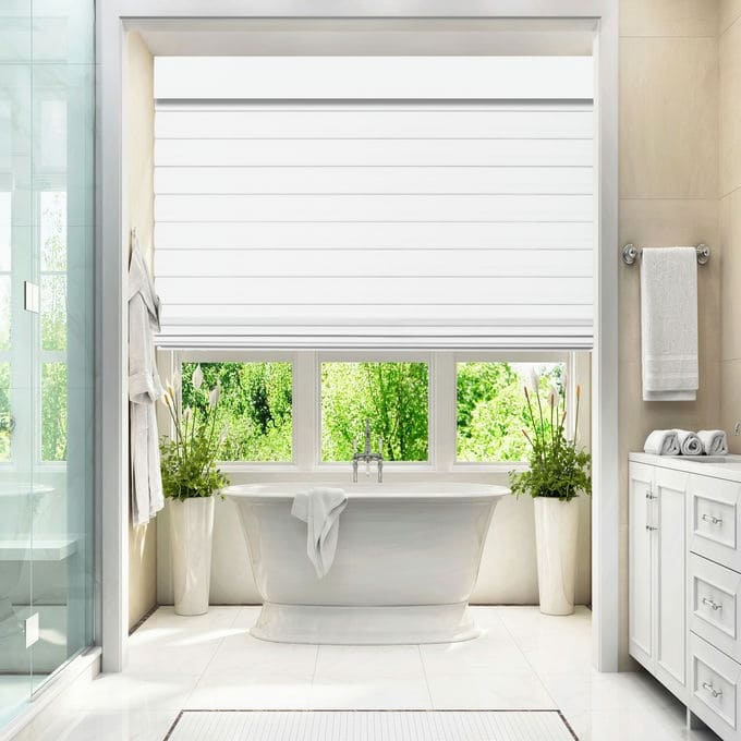 Designer Luxe Blackout Roman Shades 10742