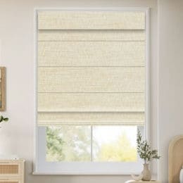 Designer Luxe Blackout Roman Shades