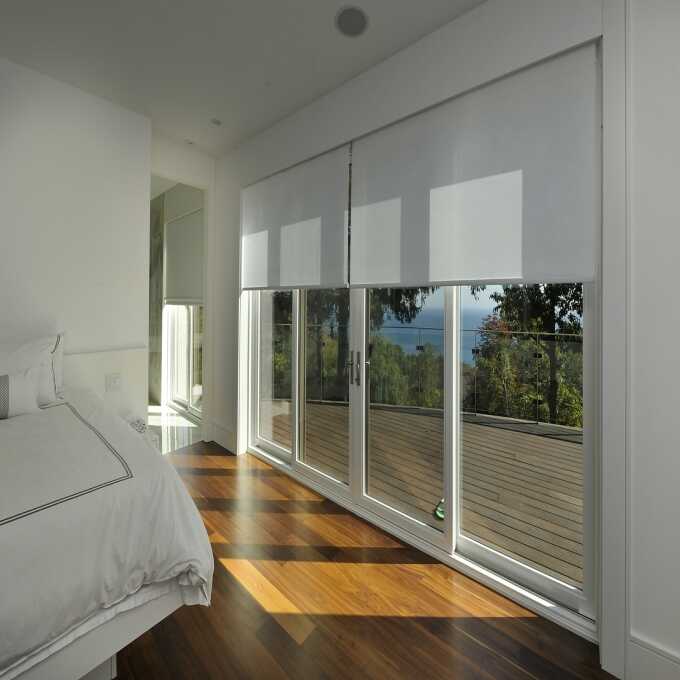 Designer Luxe Light Filtering Roller Shades 9458