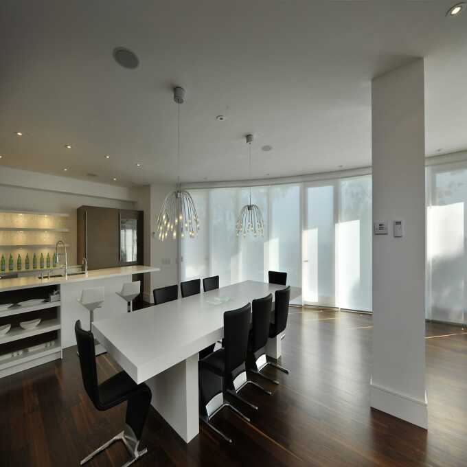 Designer Luxe Light Filtering Roller Shades 9459