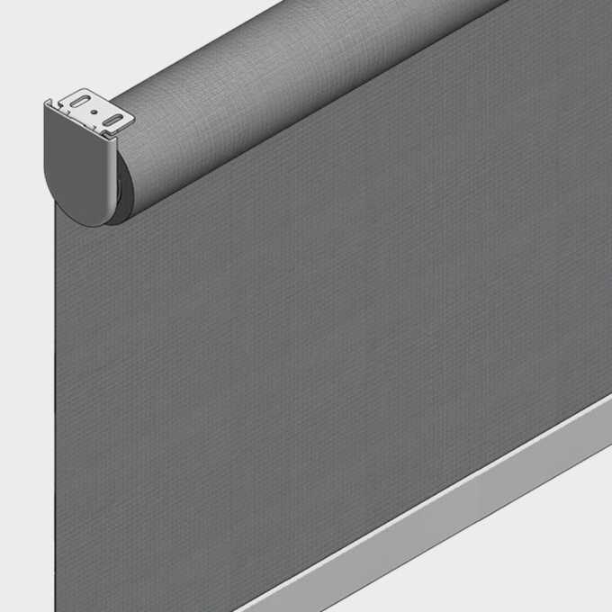 Designer Luxe Light Filtering Roller Shades 9460