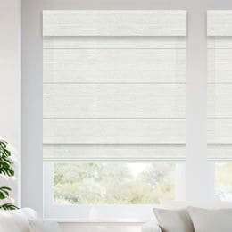 Designer Luxe Light Filtering Roman Shades