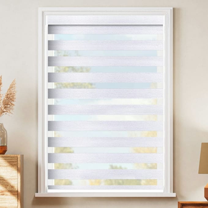 Designer Luxe Light Filtering Zebra Blinds 10186