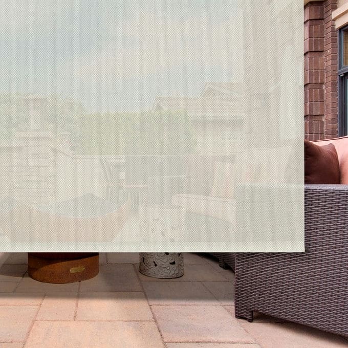 Designer Outdoor Solar Roller Shades 10131