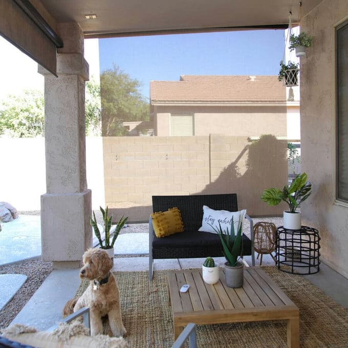 Designer Outdoor Solar Roller Shades 10124