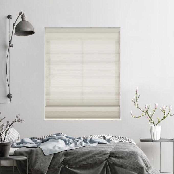 Designer Single Cell Day/Night Honeycomb Shades 9332