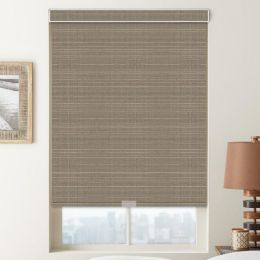 (Good Housekeeping) Designer Signature Room Darkening Fabric Roller Shades